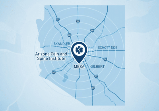 Arizona Pain and Spine Institute Mesa location serving East Valley communities